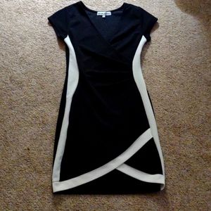 Black and white dress